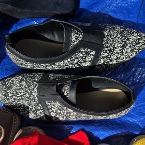 GX by Gwen Stefani Black and White Loafers